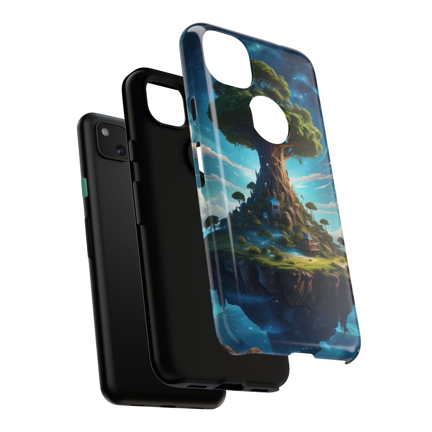 Carcasa para móvil Árbol Místico, Carcasas Resistentes, Funda para Móvil Única, Paisaje Mágico, Regalo para Amantes de la Naturaleza, Carcasa Protectora, Diseño Fantástico