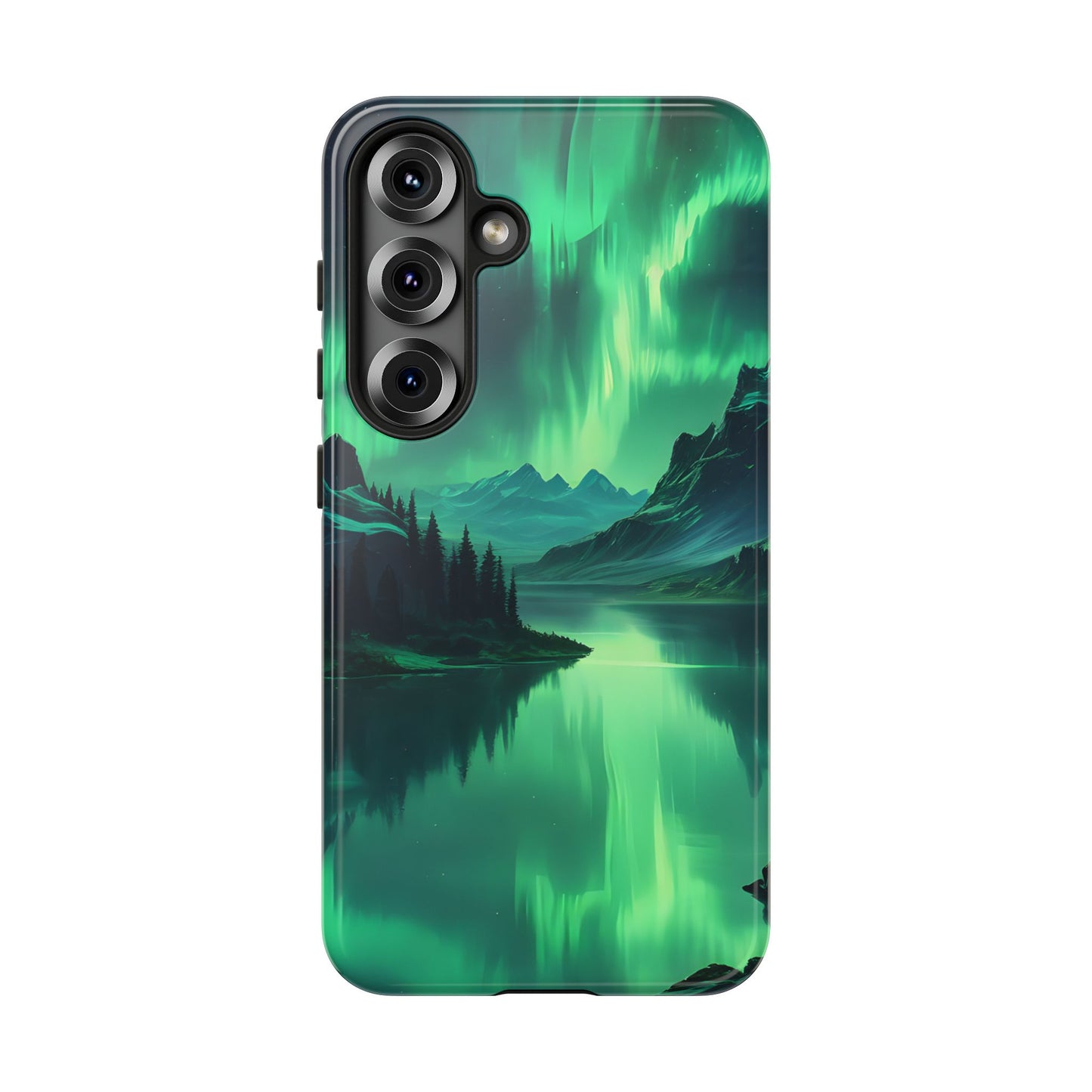 Carcasa para teléfono Aurora Boreal, carcasas resistentes para amantes de la naturaleza, funda para teléfono con arte celestial, regalo único para amigos amantes de la naturaleza, compatible [...]