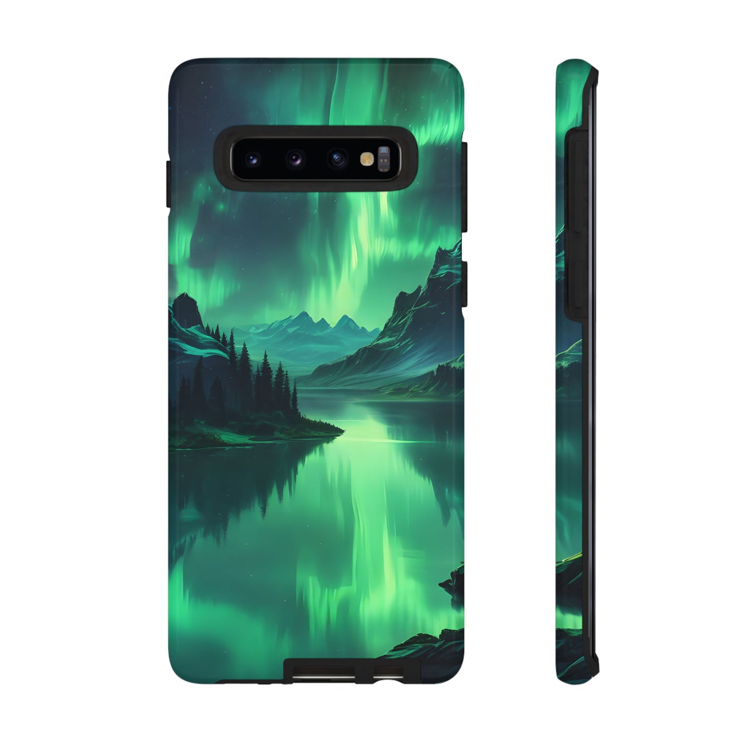 Carcasa para teléfono Aurora Boreal, carcasas resistentes para amantes de la naturaleza, funda para teléfono con arte celestial, regalo único para amigos amantes de la naturaleza, compatible [...]