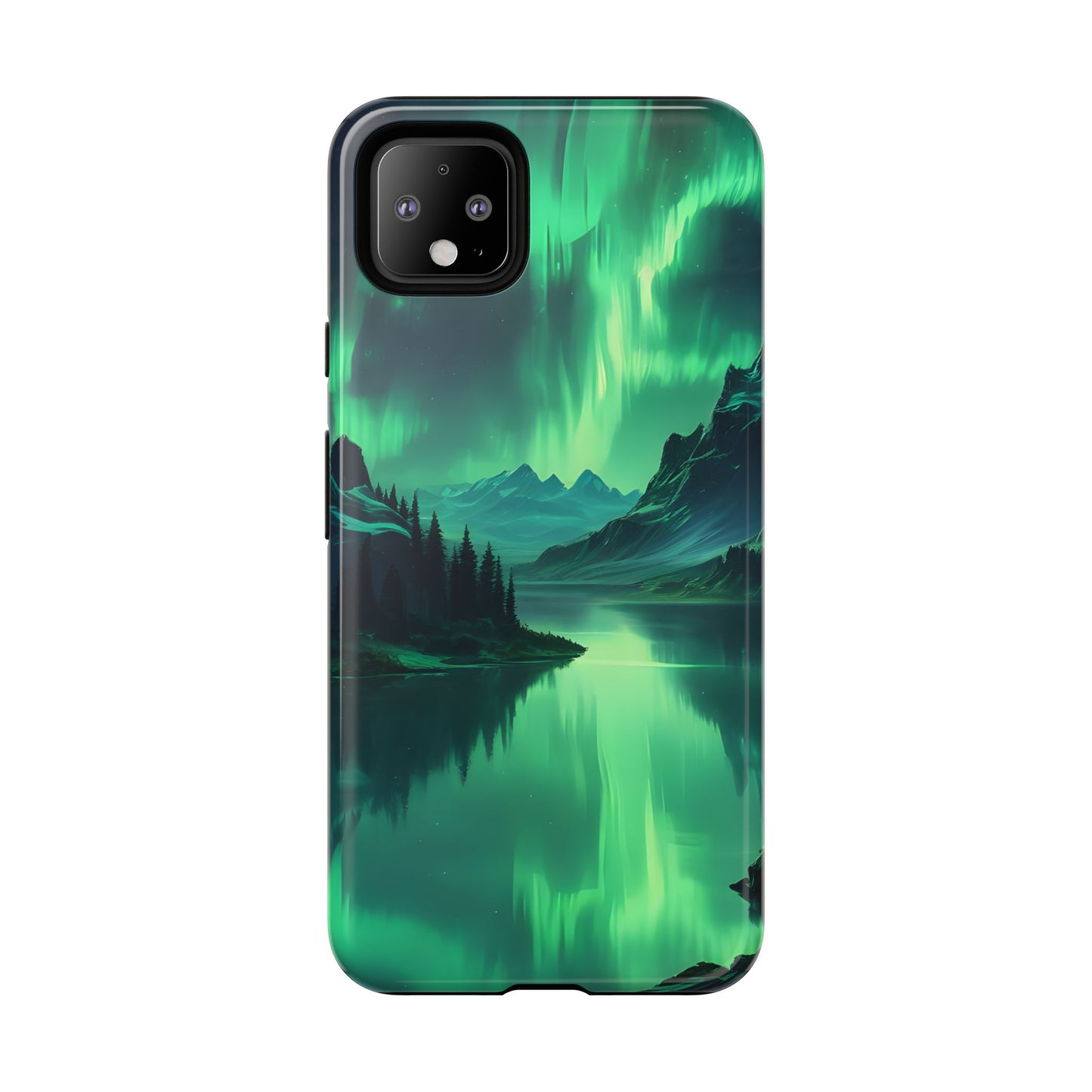 Carcasa para teléfono Aurora Boreal, carcasas resistentes para amantes de la naturaleza, funda para teléfono con arte celestial, regalo único para amigos amantes de la naturaleza, compatible [...]