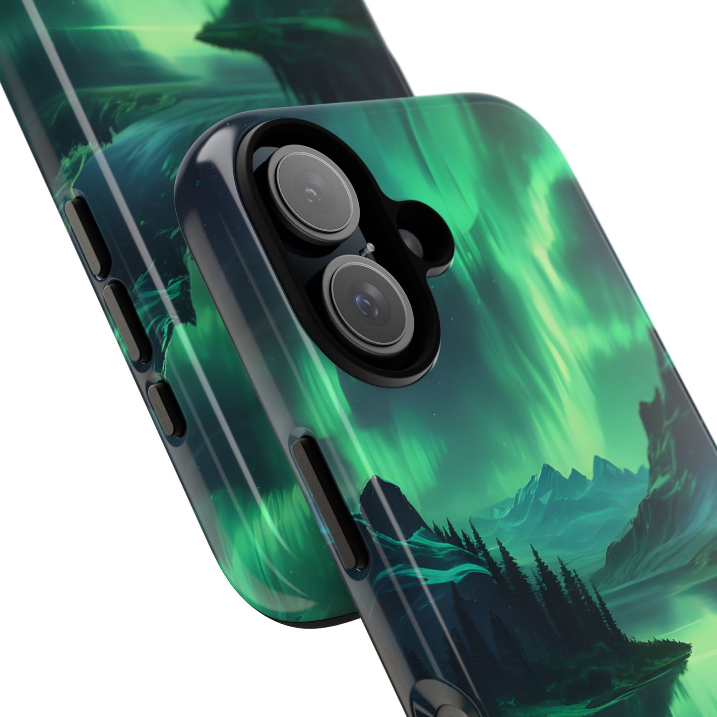 Carcasa para teléfono Aurora Boreal, carcasas resistentes para amantes de la naturaleza, funda para teléfono con arte celestial, regalo único para amigos amantes de la naturaleza, compatible [...]