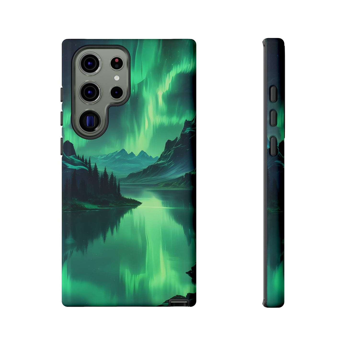 Carcasa para teléfono Aurora Boreal, carcasas resistentes para amantes de la naturaleza, funda para teléfono con arte celestial, regalo único para amigos amantes de la naturaleza, compatible [...]