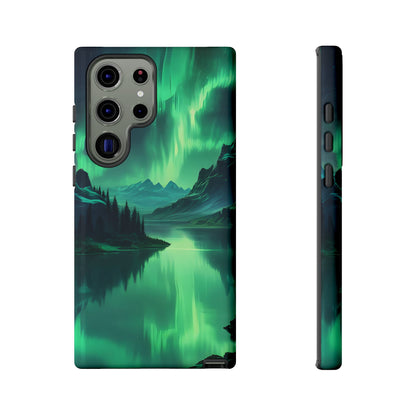 Aurora Borealis Phone Case, Tough Cases for Nature Lovers, Celestial Art Phone Cover, Unique Gift for Outdoorsy Friends, Compatible [...]