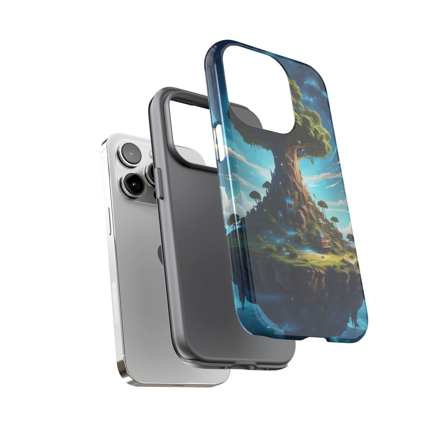 Carcasa para móvil Árbol Místico, Carcasas Resistentes, Funda para Móvil Única, Paisaje Mágico, Regalo para Amantes de la Naturaleza, Carcasa Protectora, Diseño Fantástico