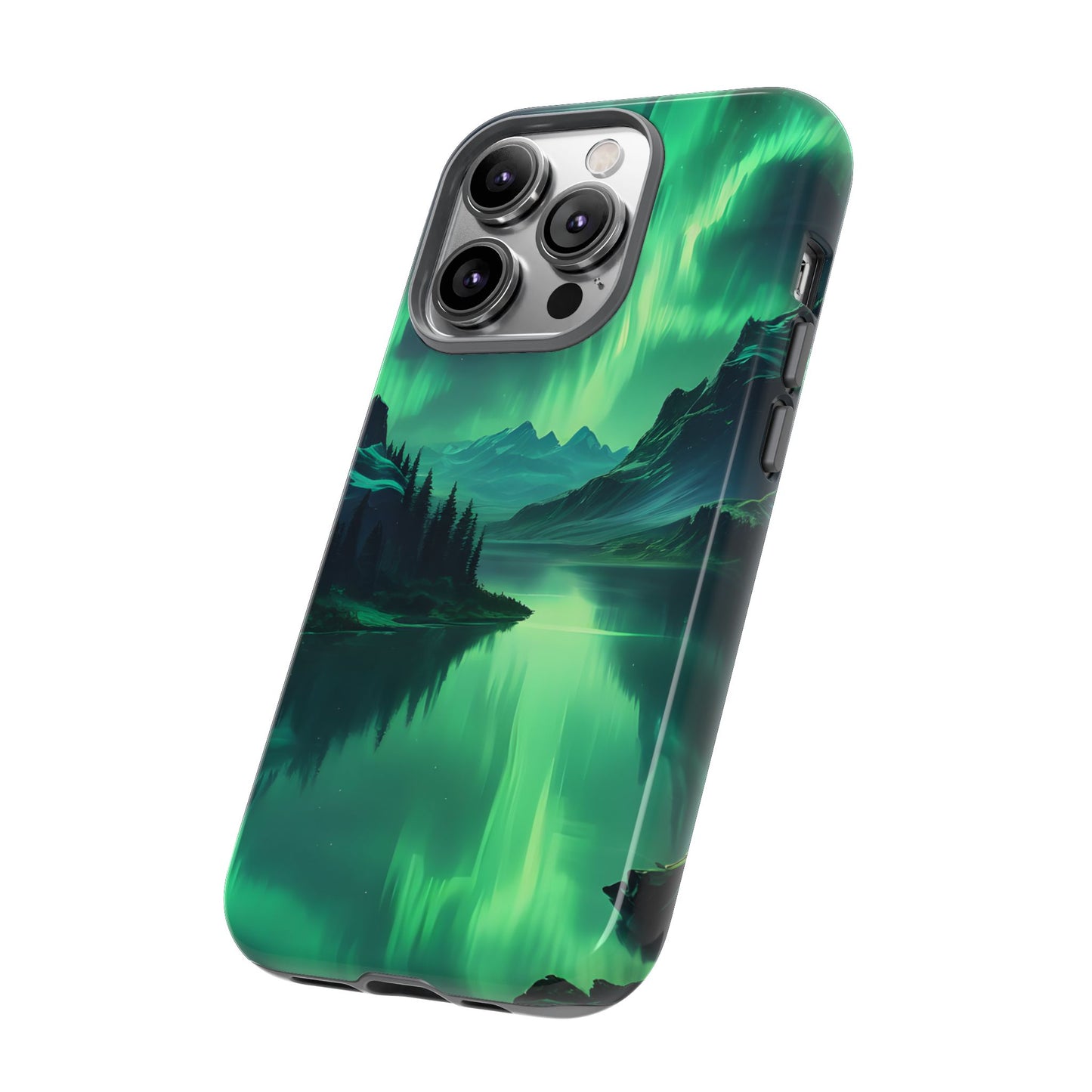 Carcasa para teléfono Aurora Boreal, carcasas resistentes para amantes de la naturaleza, funda para teléfono con arte celestial, regalo único para amigos amantes de la naturaleza, compatible [...]
