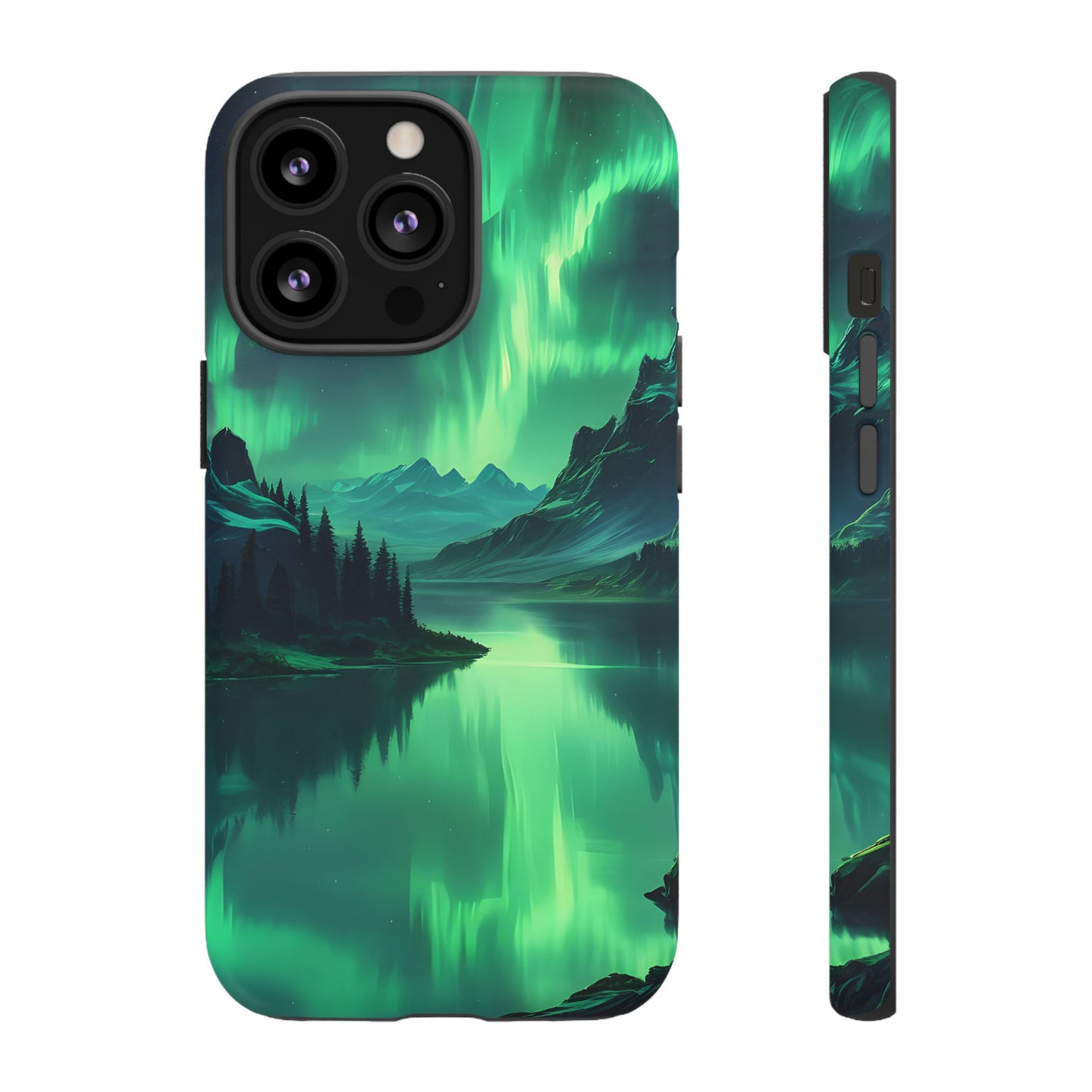 Carcasa para teléfono Aurora Boreal, carcasas resistentes para amantes de la naturaleza, funda para teléfono con arte celestial, regalo único para amigos amantes de la naturaleza, compatible [...]