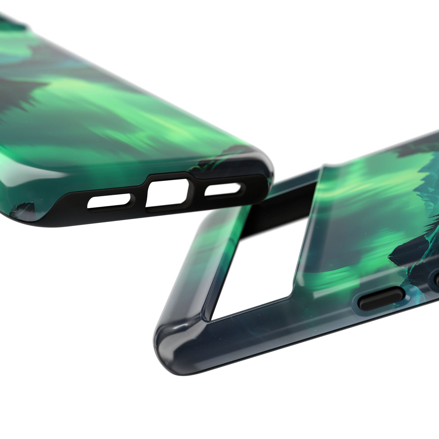 Carcasa para teléfono Aurora Boreal, carcasas resistentes para amantes de la naturaleza, funda para teléfono con arte celestial, regalo único para amigos amantes de la naturaleza, compatible [...]