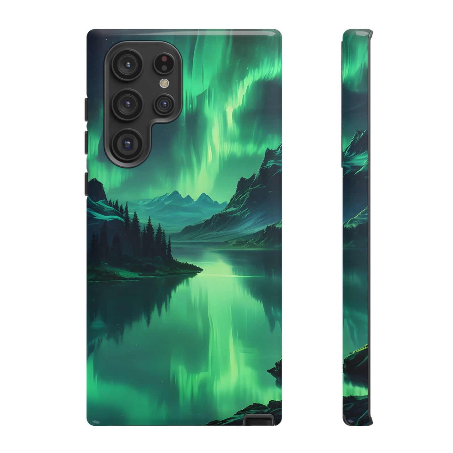 Carcasa para teléfono Aurora Boreal, carcasas resistentes para amantes de la naturaleza, funda para teléfono con arte celestial, regalo único para amigos amantes de la naturaleza, compatible [...]