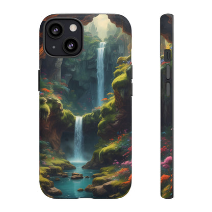 Waterfall Phone Case - Tough Cases, Waterfall Design, Aesthetic Phone Cover, Gift for Nature Lovers, Phone Protector
