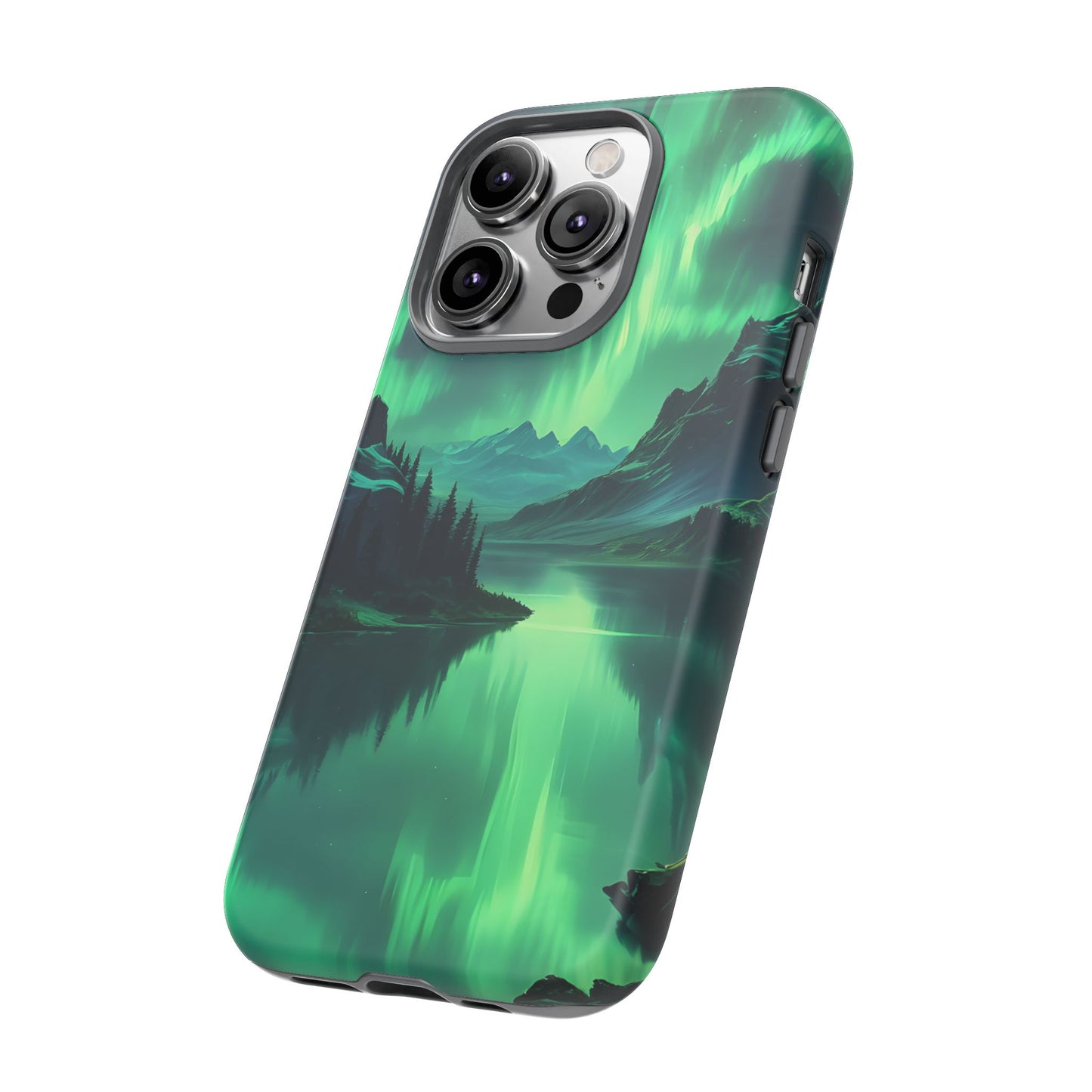 Carcasa para teléfono Aurora Boreal, carcasas resistentes para amantes de la naturaleza, funda para teléfono con arte celestial, regalo único para amigos amantes de la naturaleza, compatible [...]