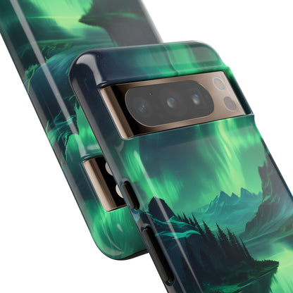 Aurora Borealis Phone Case, Tough Cases for Nature Lovers, Celestial Art Phone Cover, Unique Gift for Outdoorsy Friends, Compatible [...]