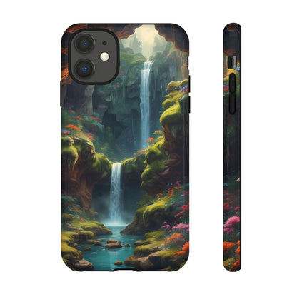 Waterfall Phone Case - Tough Cases, Waterfall Design, Aesthetic Phone Cover, Gift for Nature Lovers, Phone Protector