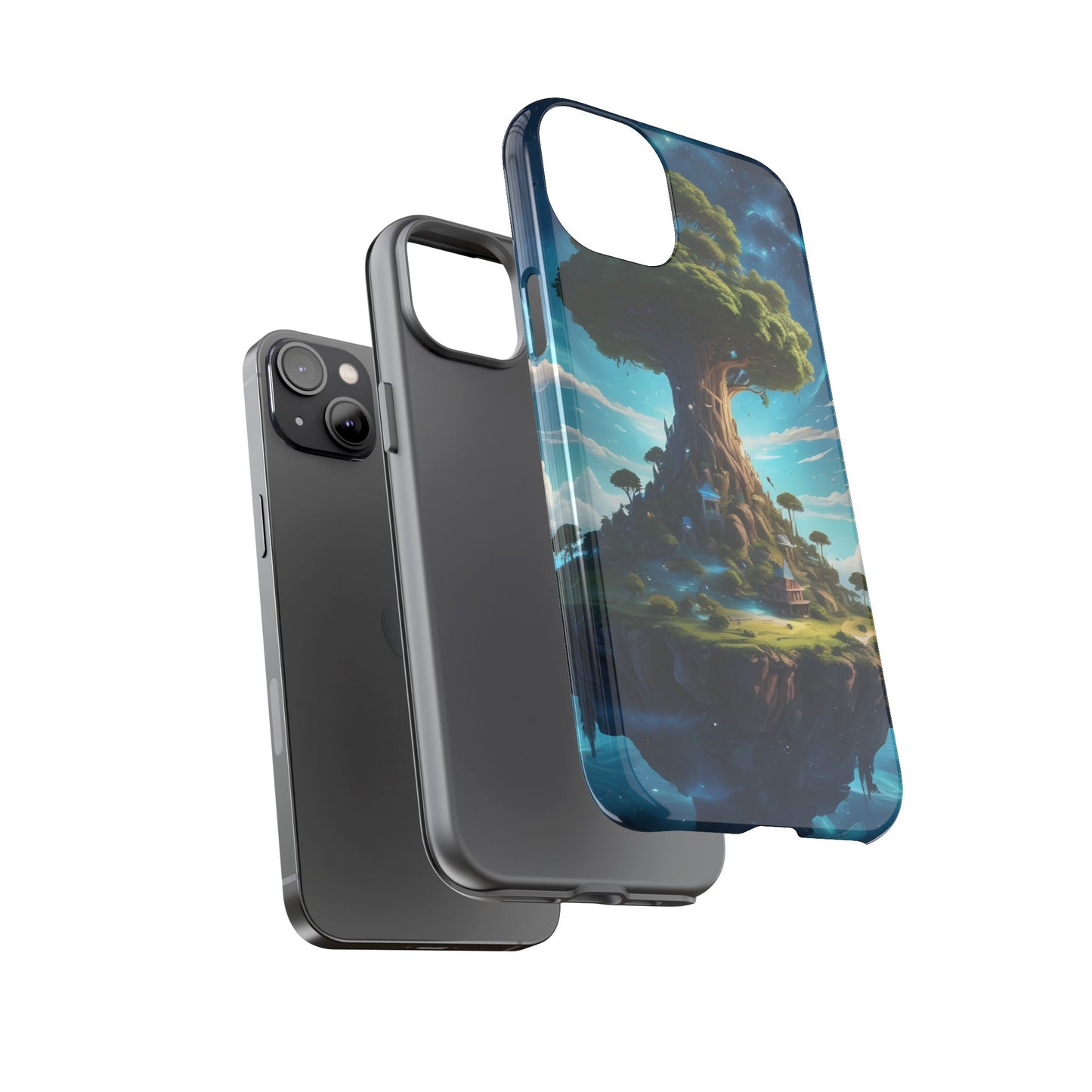 Carcasa para móvil Árbol Místico, Carcasas Resistentes, Funda para Móvil Única, Paisaje Mágico, Regalo para Amantes de la Naturaleza, Carcasa Protectora, Diseño Fantástico