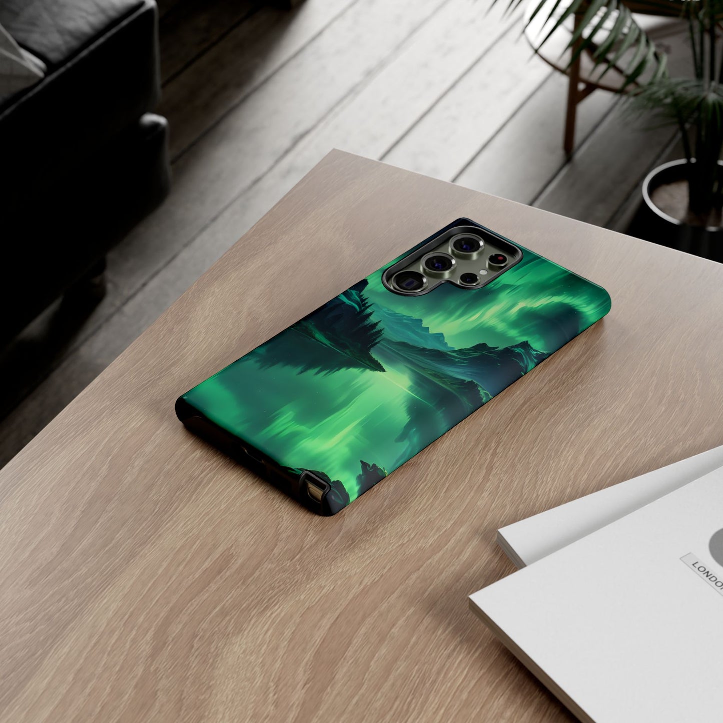 Carcasa para teléfono Aurora Boreal, carcasas resistentes para amantes de la naturaleza, funda para teléfono con arte celestial, regalo único para amigos amantes de la naturaleza, compatible [...]