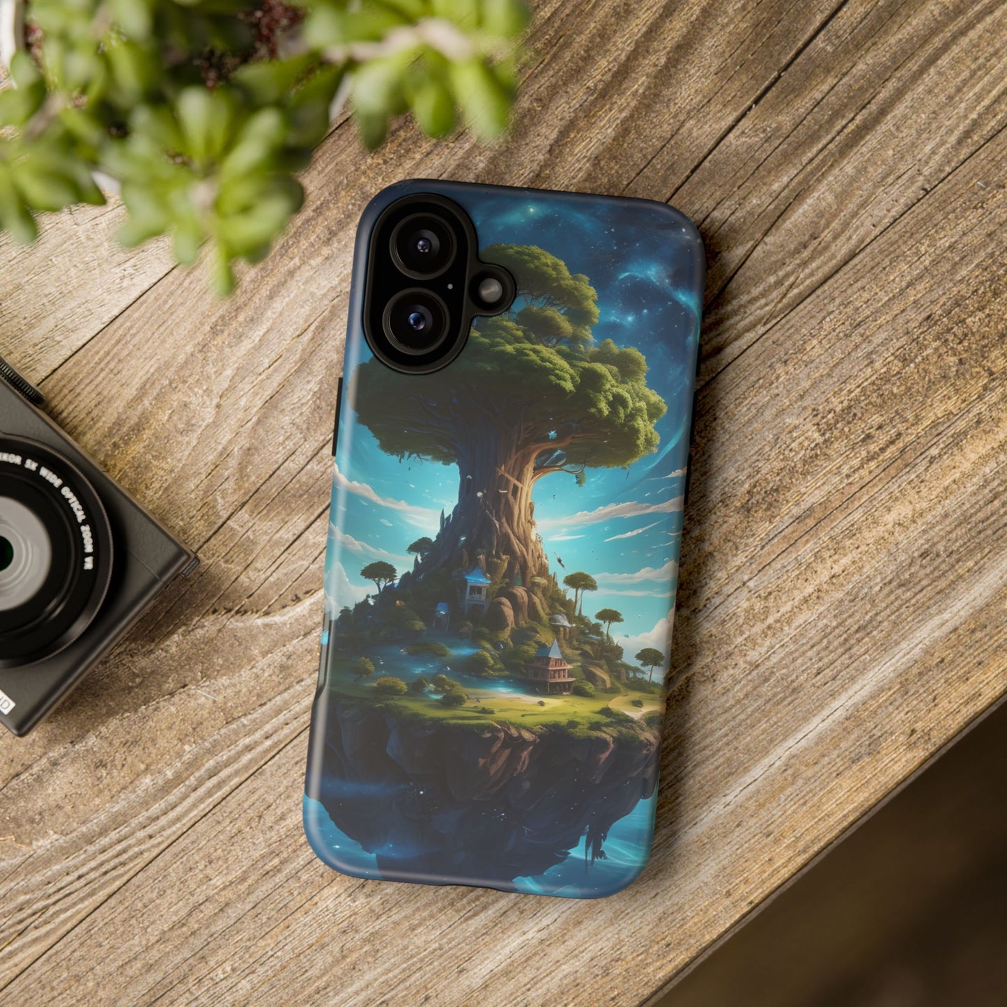 Carcasa para móvil Árbol Místico, Carcasas Resistentes, Funda para Móvil Única, Paisaje Mágico, Regalo para Amantes de la Naturaleza, Carcasa Protectora, Diseño Fantástico