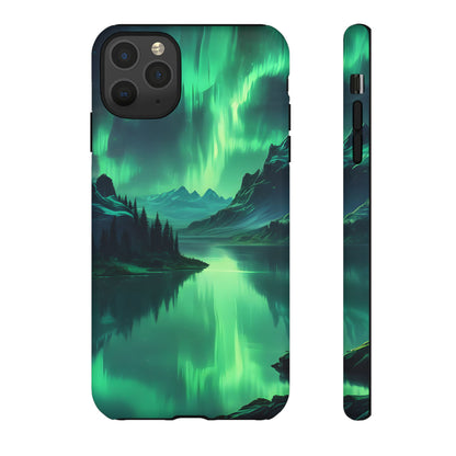 Aurora Borealis Phone Case, Tough Cases for Nature Lovers, Celestial Art Phone Cover, Unique Gift for Outdoorsy Friends, Compatible [...]