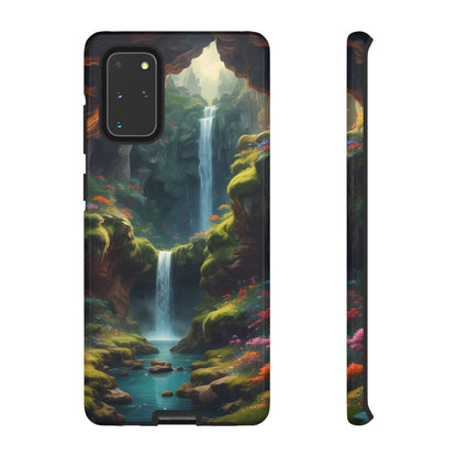 Waterfall Phone Case - Tough Cases, Waterfall Design, Aesthetic Phone Cover, Gift for Nature Lovers, Phone Protector