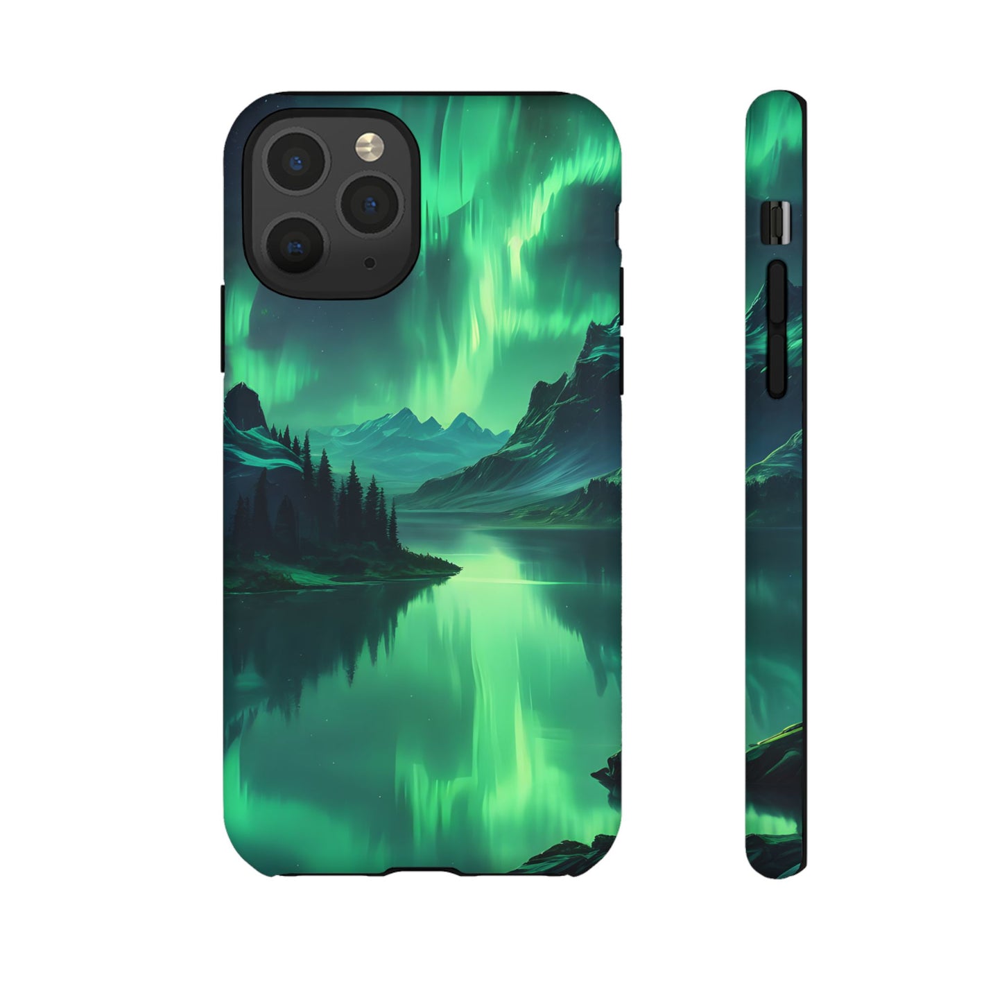 Carcasa para teléfono Aurora Boreal, carcasas resistentes para amantes de la naturaleza, funda para teléfono con arte celestial, regalo único para amigos amantes de la naturaleza, compatible [...]