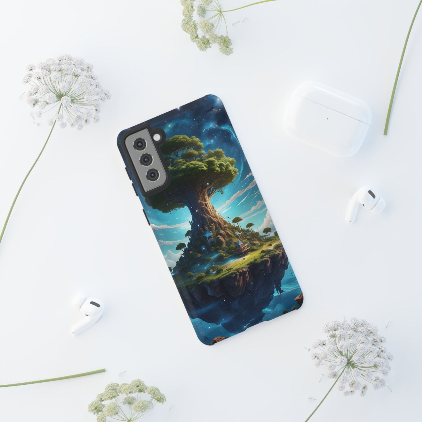 Carcasa para móvil Árbol Místico, Carcasas Resistentes, Funda para Móvil Única, Paisaje Mágico, Regalo para Amantes de la Naturaleza, Carcasa Protectora, Diseño Fantástico