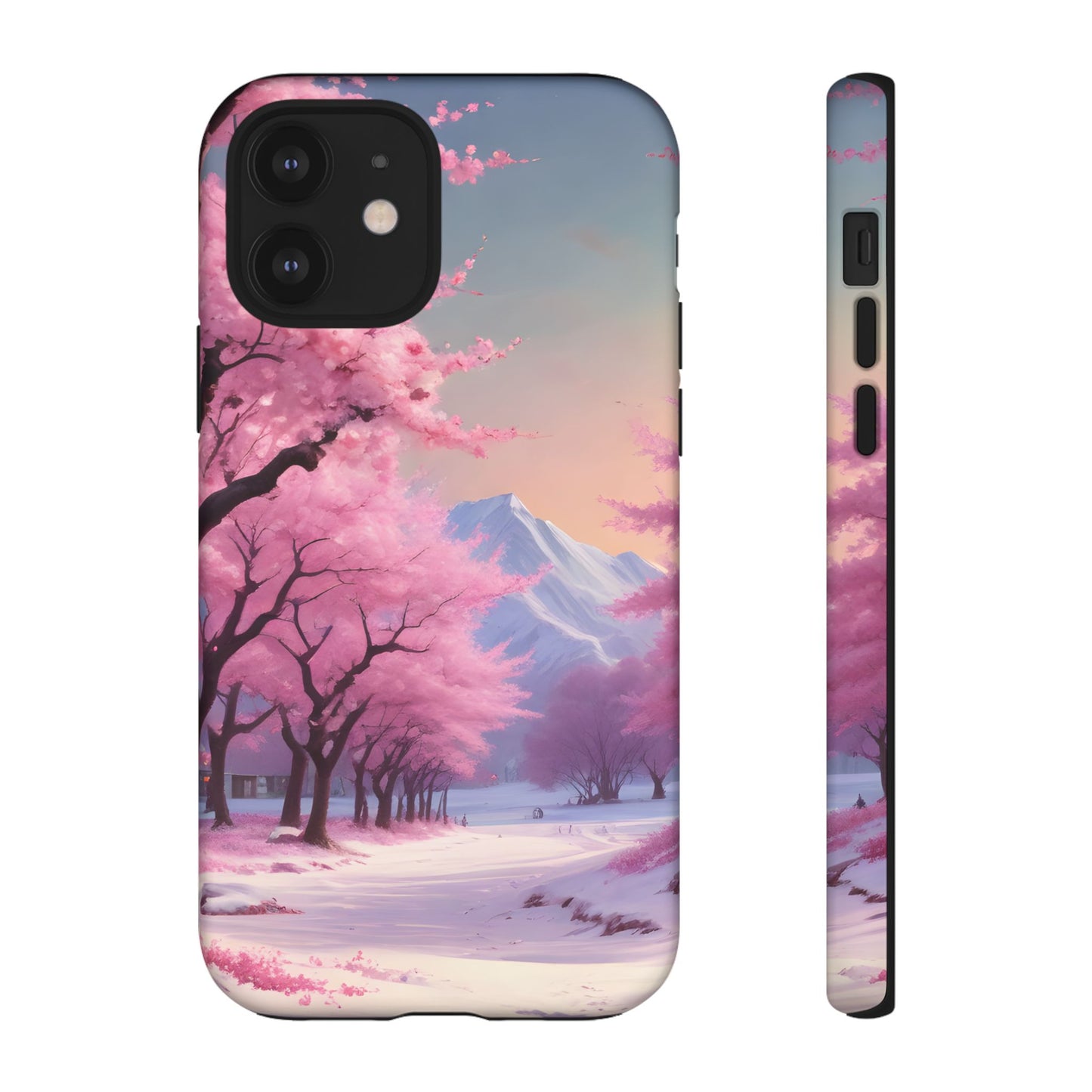 Funda para teléfono con diseño de flor de cerezo, estética primaveral, funda resistente para teléfono, diseño floral, regalo para amantes de la naturaleza, funda Sakura.