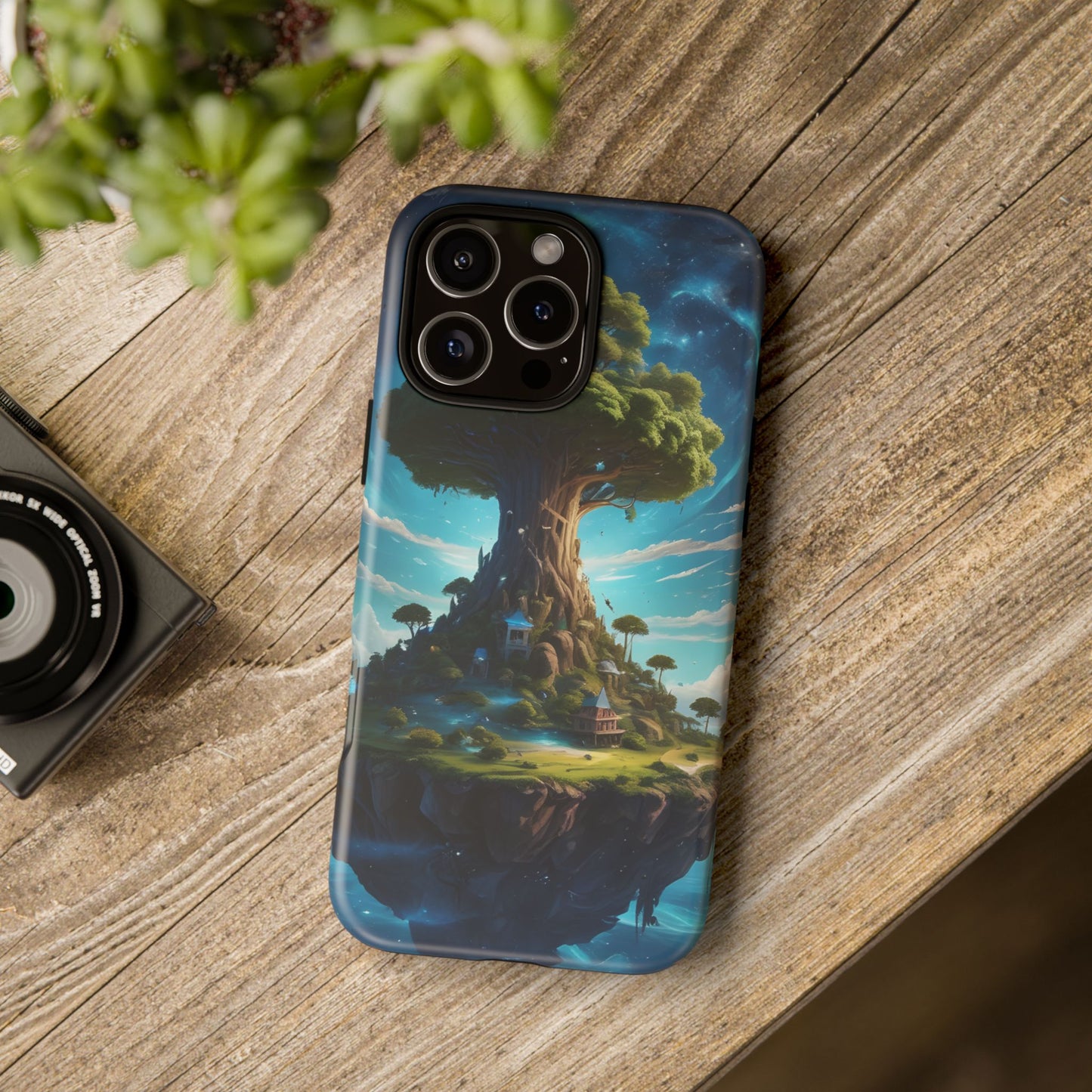Carcasa para móvil Árbol Místico, Carcasas Resistentes, Funda para Móvil Única, Paisaje Mágico, Regalo para Amantes de la Naturaleza, Carcasa Protectora, Diseño Fantástico