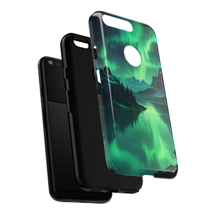 Aurora Borealis Phone Case, Tough Cases for Nature Lovers, Celestial Art Phone Cover, Unique Gift for Outdoorsy Friends, Compatible [...]