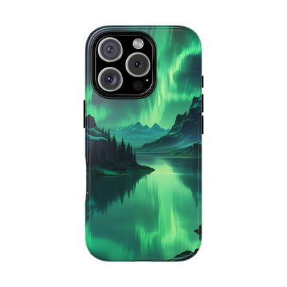 Aurora Borealis Phone Case, Tough Cases for Nature Lovers, Celestial Art Phone Cover, Unique Gift for Outdoorsy Friends, Compatible [...]