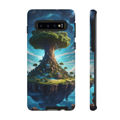 Mystical Tree Phone Case, Tough Cases, Unique Phone Cover, Magical Landscape, Gift for Nature Lovers, Protective Case, Whimsical Design
