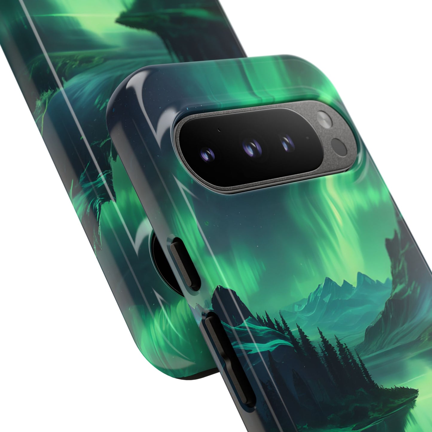 Carcasa para teléfono Aurora Boreal, carcasas resistentes para amantes de la naturaleza, funda para teléfono con arte celestial, regalo único para amigos amantes de la naturaleza, compatible [...]
