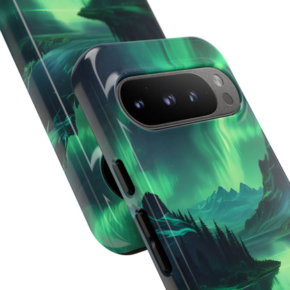 Aurora Borealis Phone Case, Tough Cases for Nature Lovers, Celestial Art Phone Cover, Unique Gift for Outdoorsy Friends, Compatible [...]