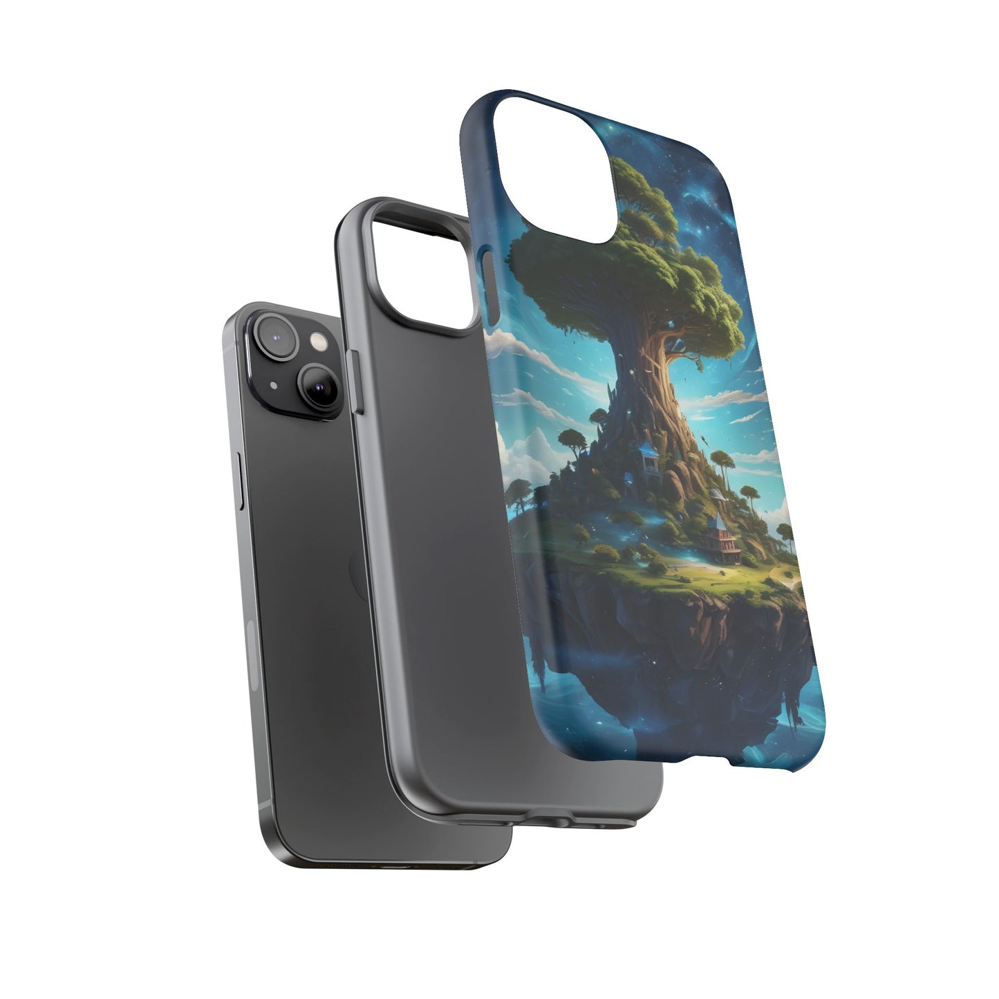 Carcasa para móvil Árbol Místico, Carcasas Resistentes, Funda para Móvil Única, Paisaje Mágico, Regalo para Amantes de la Naturaleza, Carcasa Protectora, Diseño Fantástico