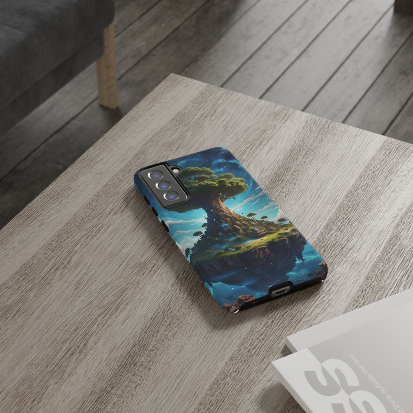 Carcasa para móvil Árbol Místico, Carcasas Resistentes, Funda para Móvil Única, Paisaje Mágico, Regalo para Amantes de la Naturaleza, Carcasa Protectora, Diseño Fantástico