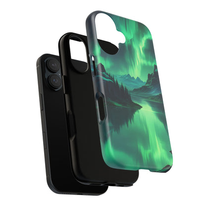 Aurora Borealis Phone Case, Tough Cases for Nature Lovers, Celestial Art Phone Cover, Unique Gift for Outdoorsy Friends, Compatible [...]