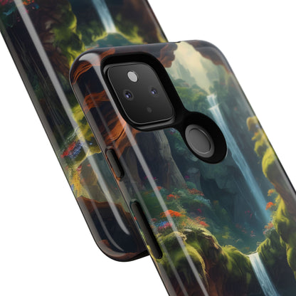 Waterfall Phone Case - Tough Cases, Waterfall Design, Aesthetic Phone Cover, Gift for Nature Lovers, Phone Protector