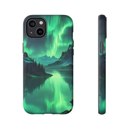 Aurora Borealis Phone Case, Tough Cases for Nature Lovers, Celestial Art Phone Cover, Unique Gift for Outdoorsy Friends, Compatible [...]