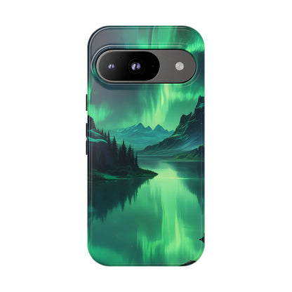 Aurora Borealis Phone Case, Tough Cases for Nature Lovers, Celestial Art Phone Cover, Unique Gift for Outdoorsy Friends, Compatible [...]