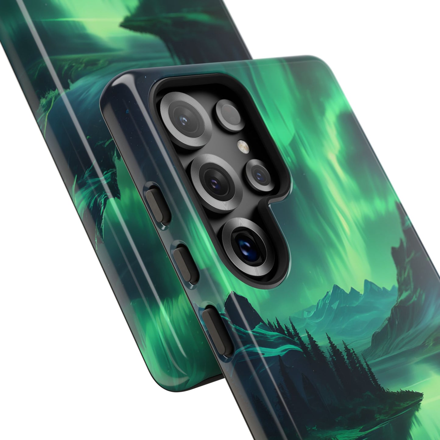 Carcasa para teléfono Aurora Boreal, carcasas resistentes para amantes de la naturaleza, funda para teléfono con arte celestial, regalo único para amigos amantes de la naturaleza, compatible [...]