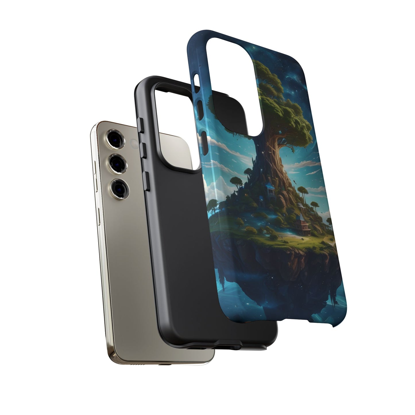 Carcasa para móvil Árbol Místico, Carcasas Resistentes, Funda para Móvil Única, Paisaje Mágico, Regalo para Amantes de la Naturaleza, Carcasa Protectora, Diseño Fantástico