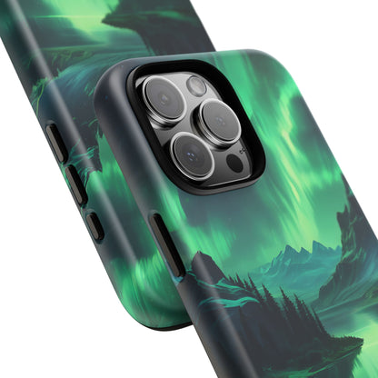Aurora Borealis Phone Case, Tough Cases for Nature Lovers, Celestial Art Phone Cover, Unique Gift for Outdoorsy Friends, Compatible [...]