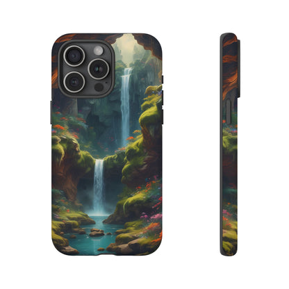 Waterfall Phone Case - Tough Cases, Waterfall Design, Aesthetic Phone Cover, Gift for Nature Lovers, Phone Protector