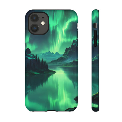 Aurora Borealis Phone Case, Tough Cases for Nature Lovers, Celestial Art Phone Cover, Unique Gift for Outdoorsy Friends, Compatible [...]