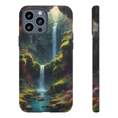 Waterfall Phone Case - Tough Cases, Waterfall Design, Aesthetic Phone Cover, Gift for Nature Lovers, Phone Protector