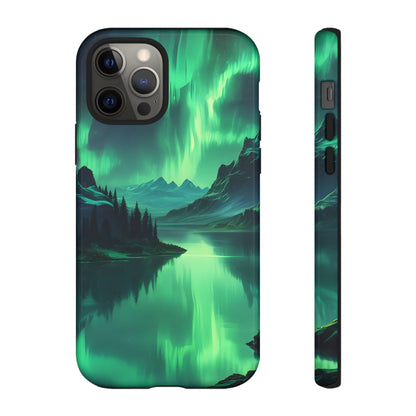 Aurora Borealis Phone Case, Tough Cases for Nature Lovers, Celestial Art Phone Cover, Unique Gift for Outdoorsy Friends, Compatible [...]