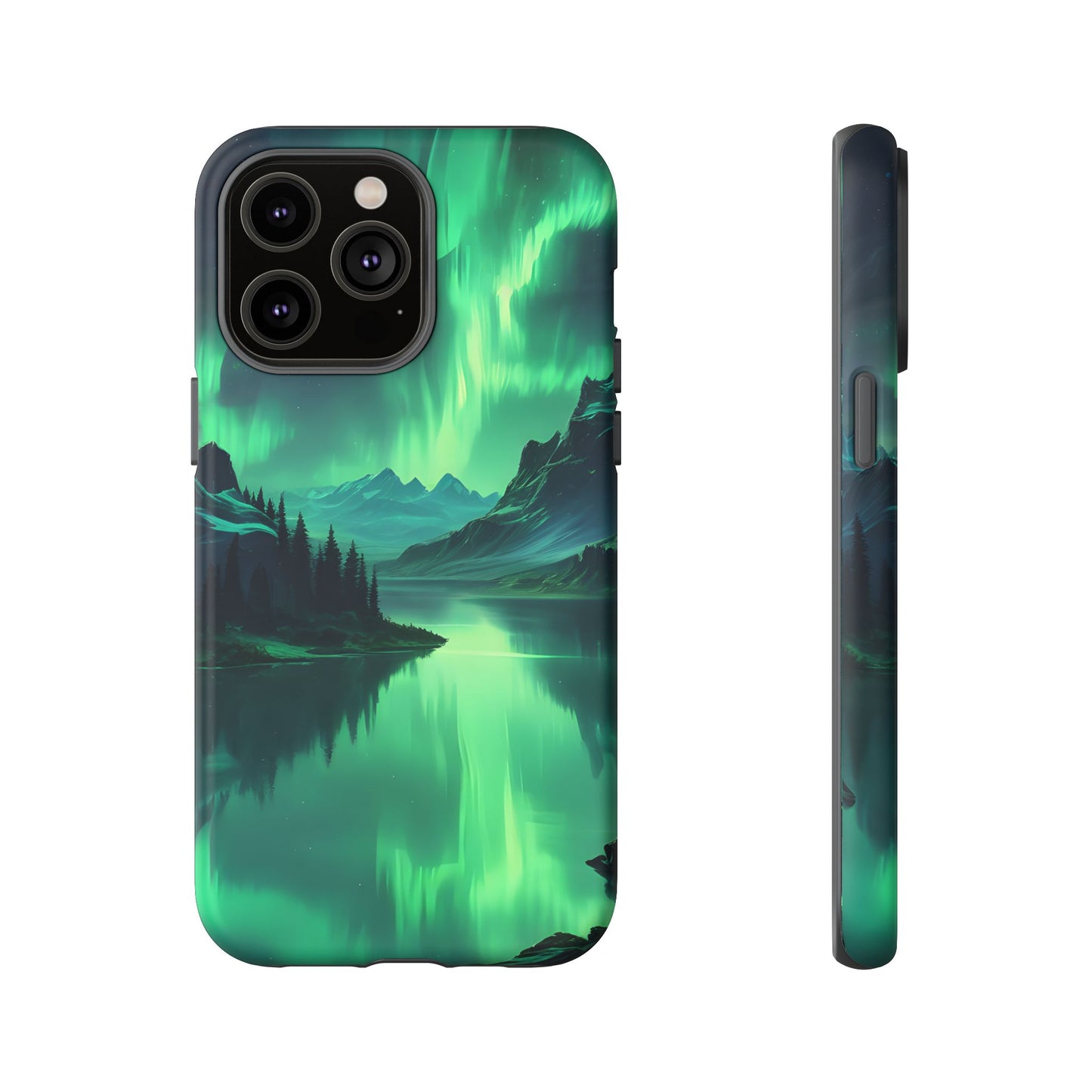 Carcasa para teléfono Aurora Boreal, carcasas resistentes para amantes de la naturaleza, funda para teléfono con arte celestial, regalo único para amigos amantes de la naturaleza, compatible [...]