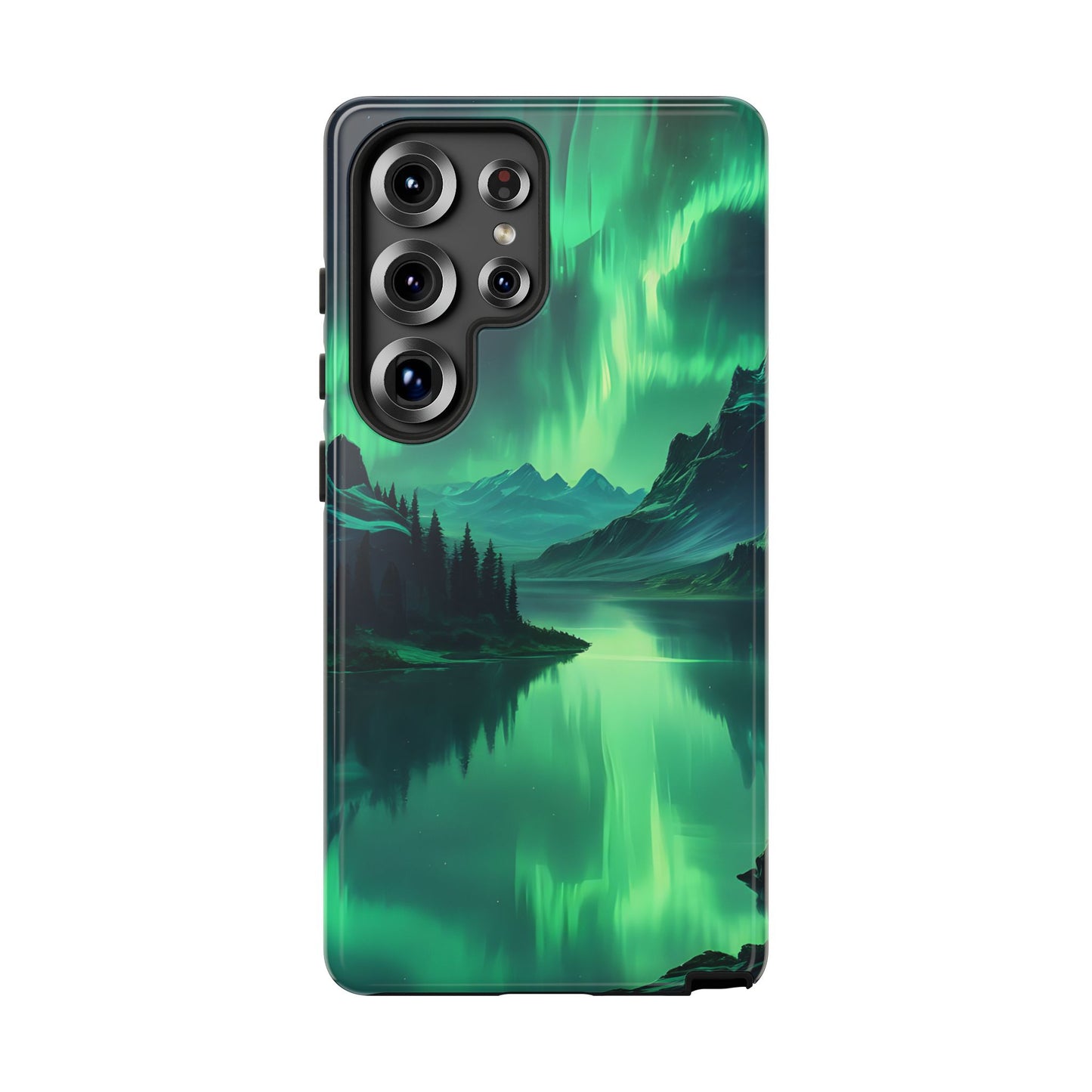Carcasa para teléfono Aurora Boreal, carcasas resistentes para amantes de la naturaleza, funda para teléfono con arte celestial, regalo único para amigos amantes de la naturaleza, compatible [...]