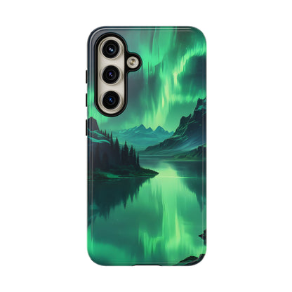 Aurora Borealis Phone Case, Tough Cases for Nature Lovers, Celestial Art Phone Cover, Unique Gift for Outdoorsy Friends, Compatible [...]