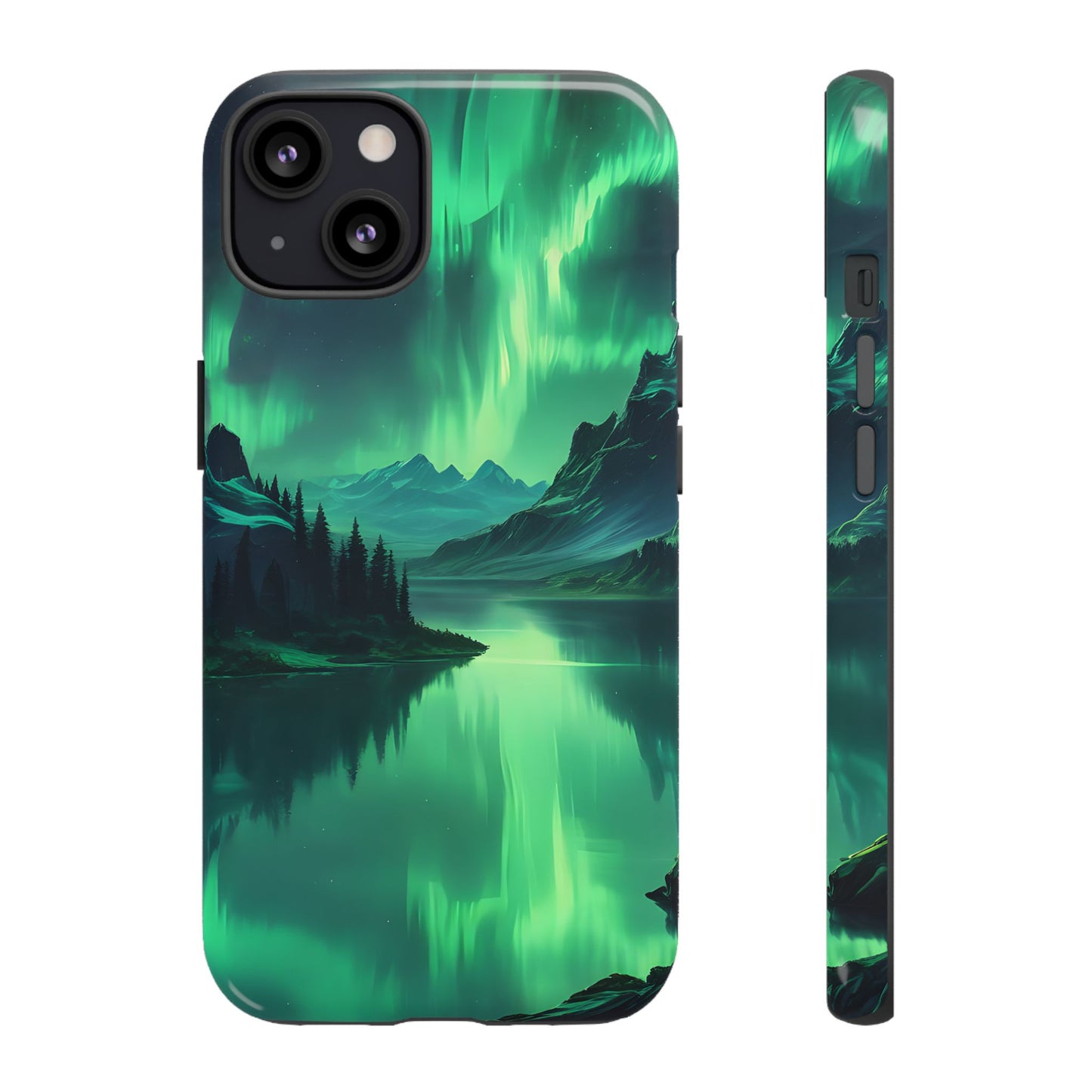 Carcasa para teléfono Aurora Boreal, carcasas resistentes para amantes de la naturaleza, funda para teléfono con arte celestial, regalo único para amigos amantes de la naturaleza, compatible [...]
