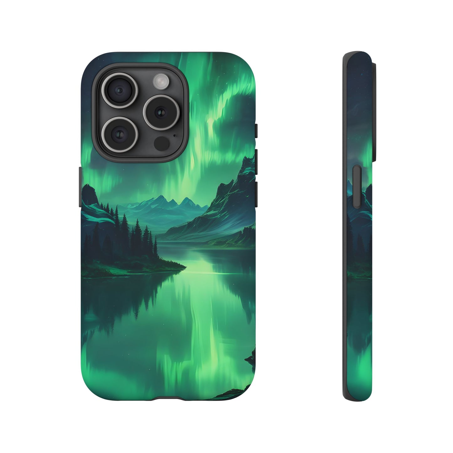 Carcasa para teléfono Aurora Boreal, carcasas resistentes para amantes de la naturaleza, funda para teléfono con arte celestial, regalo único para amigos amantes de la naturaleza, compatible [...]