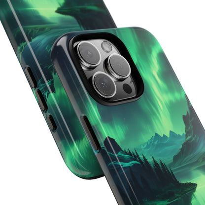 Aurora Borealis Phone Case, Tough Cases for Nature Lovers, Celestial Art Phone Cover, Unique Gift for Outdoorsy Friends, Compatible [...]