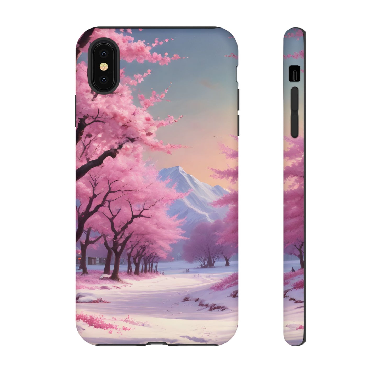Funda para teléfono con diseño de flor de cerezo, estética primaveral, funda resistente para teléfono, diseño floral, regalo para amantes de la naturaleza, funda Sakura.